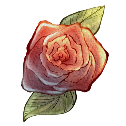 Red Rose (2 Sizes)